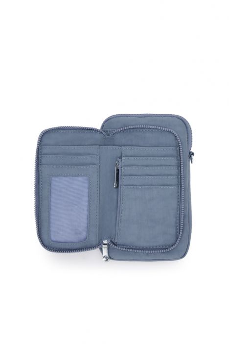 Kipling TELMO Orta Boy Telefon Çantası 18x11x3.5cm Blue Stone