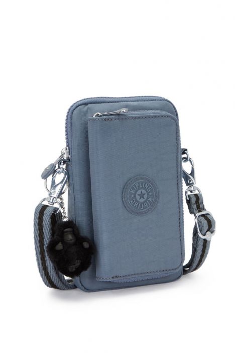 Kipling TELMO Orta Boy Telefon Çantası 18x11x3.5cm Blue Stone