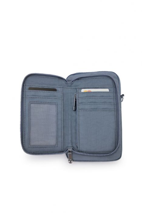 Kipling TELMO Orta Boy Telefon Çantası 18x11x3.5cm Blue Stone