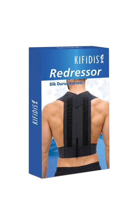 L2201 Kifidis Dik Duruş Korsesi Antrasit / Anthracite