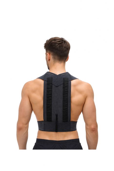 L2201 Kifidis Dik Duruş Korsesi Antrasit / Anthracite
