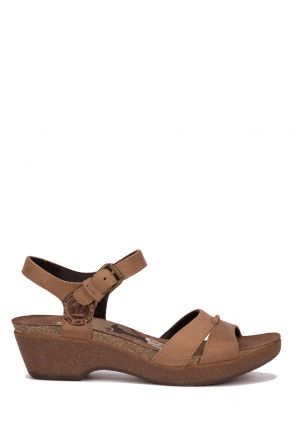 LINDA B1-B5 Panama Jack Kadın Sandalet 36-41 Vizon / Taupe
