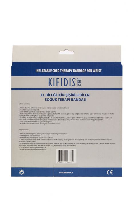 LM-801 El Bileği İçin Şişirilebilen Soğuk Kompres STD