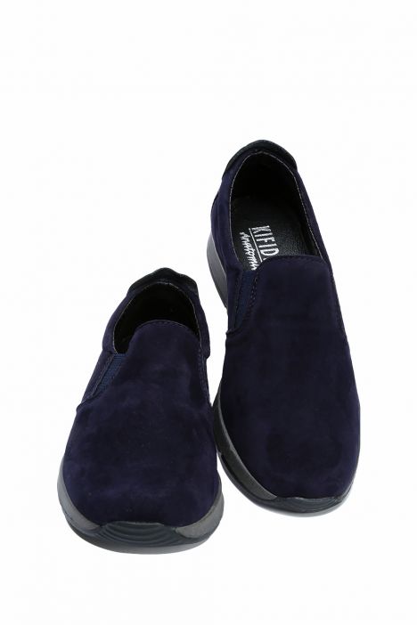 Leni 01 Ac-Kifidis Anatomik Kadın Ayakkabı 35-41 Lacivert/Navy Stn 92-502-Repeticao