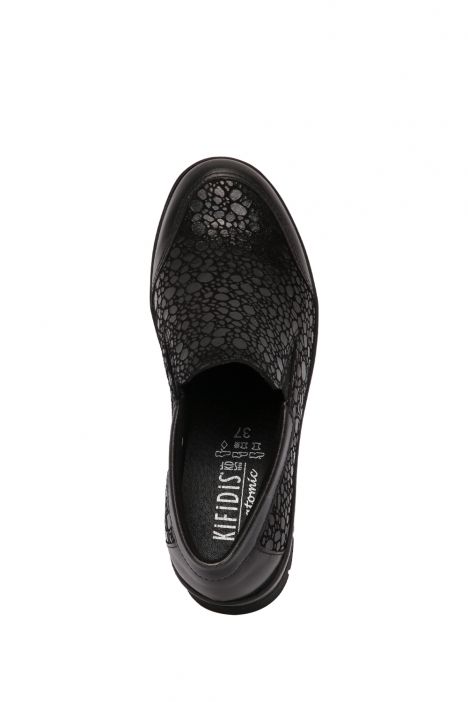Luna 07 Ac-Kifidis Kadın Ayakkabı 36-40 Siyah Metal - Black Metal 1215/1558