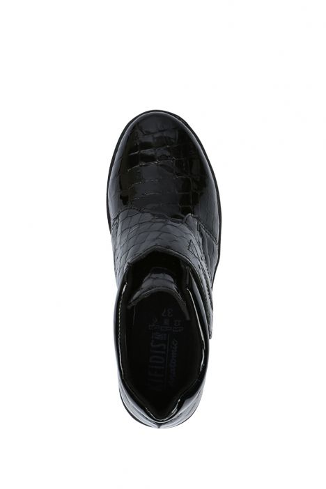 Luna 10 Ac-Kifidis Anatomik Kadın Deri Bot 36-41 Siyah/Black Croco 918/988