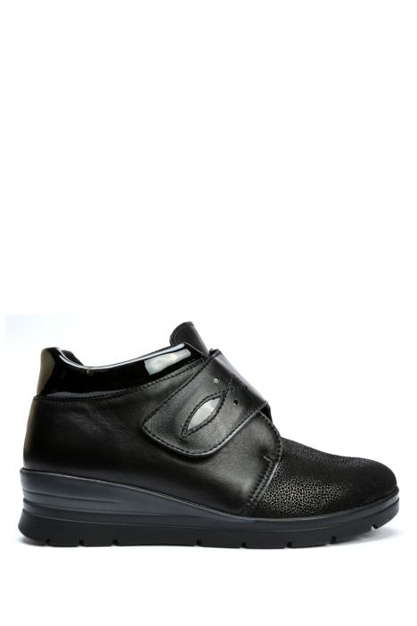 Luna 10 Ac-Kifidis Anatomik Kadın Deri Bot 36-41 Siyah/Black Planet/ 2738/908