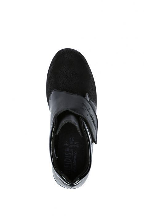 Luna 10 Ac-Kifidis Anatomik Kadın Deri Bot 36-41 Siyah/Black Planet/ 2738/908
