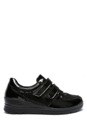 Luna 51 Ac-Kifidis Kadın Anatomik Velkrolu Ayakkabı 36-41 Siyah/Black 908/0068/908