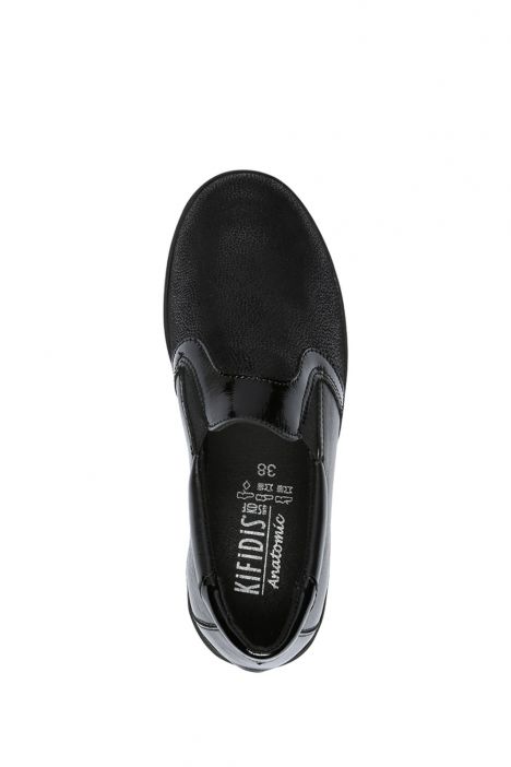 Luna 56 Ac-Kifidis Kadın Anatomik Streç Deri Ayakkabı 36-41 Siyah/Black Planet 0138/908/1215
