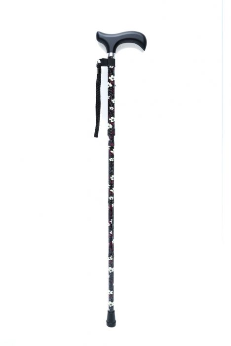 MF606 Kifidis Katlanır Baston B044-8361-Bordo Çiçekli