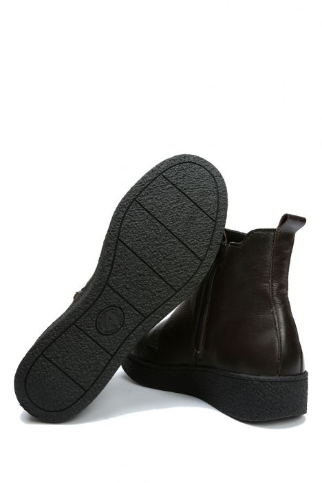 Marina 01 Ac-Kifidis Anatomik Kadın Deri Bot 36-41 Kahverengi/Brown 2764