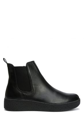 Marina 01 Ac-Kifidis Anatomik Kadın Deri Bot 36-41 Siyah/Black 2738