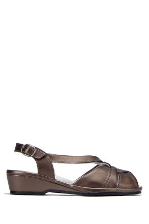 Mate Ac-Kifidis Kadın Sandalet 35-42 Dore / Gold