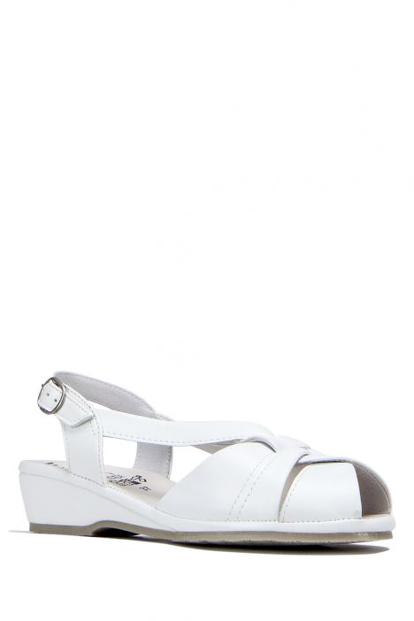 Mate Ac-Kifidis Kadın Sandalet 35-42 Beyaz / White
