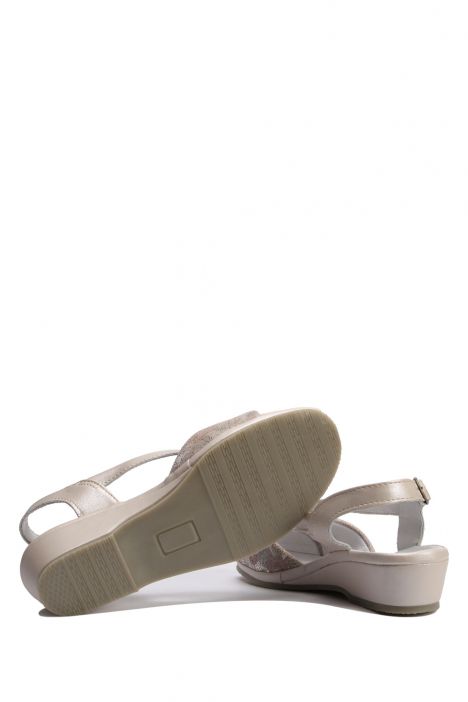 Mate Ac-Kifidis Kadın Sandalet 35-42 Bej / Taupe 804/1405