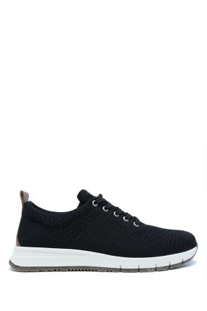 Max 11 Ac-Kifidis Anatomik Erkek Yürüyüş Ayakkabısı 40-46 Siyah/Black Knit 2401/1038/743