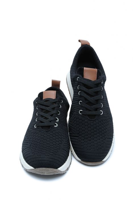 Max 11 Ac-Kifidis Anatomik Erkek Yürüyüş Ayakkabısı 40-46 Siyah/Black Knit 2401/1038/743