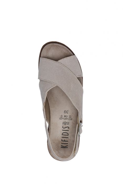 Mia 43 Ac-Kifidis Kadın Sandalet 36-40 Cream Coruna 075