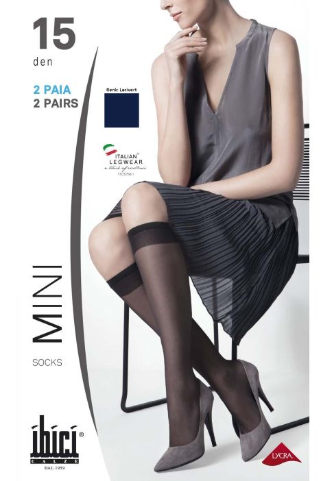 Mini 15 Kısa İkili Paket BLU-MAVİ TONU