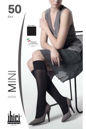 Mini 50 Kısa Çorap Siyah / Nero