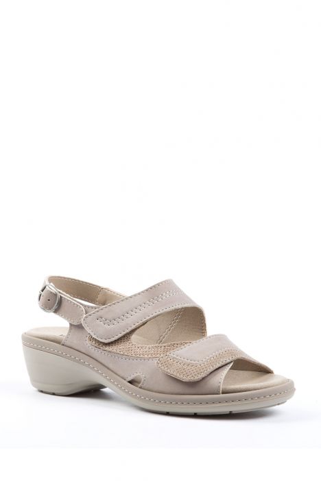 Moni 37 Ac-Kifidis Kadın Sandalet 35-42 Vizon / Taupe