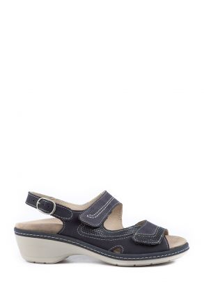 Moni 37 Ac-Kifidis Kadın Sandalet 35-42 Mavi / Blue