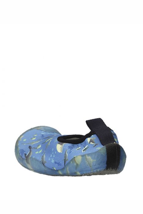 NAQ2010 Aqua Newborn Kaydırmaz Deniz ve Havuz Ayakkabısı OCEAN BLUE-MAVİ TONU