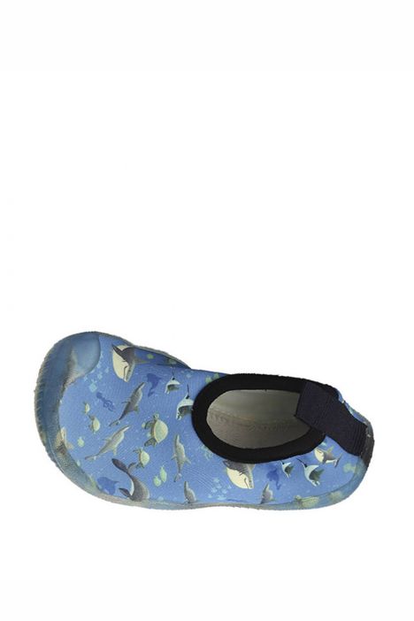 NAQ2010 Aqua Newborn Kaydırmaz Deniz ve Havuz Ayakkabısı OCEAN BLUE-MAVİ TONU