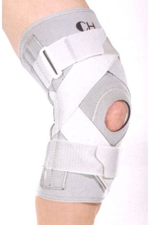 NKN 62 Kifidis-Chf Neopren Ligament Destekli Dizlik Gri-Lacivert