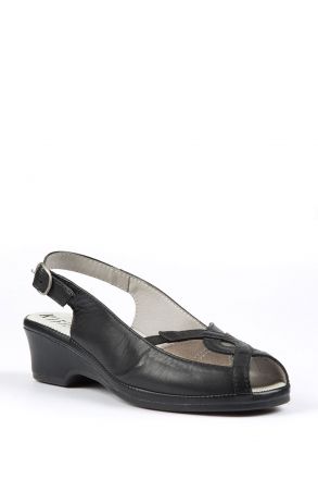 Nadine 30 Ac-Kifidis Kadın Sandalet 35-42 Siyah / Black