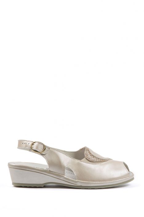 Nanda 01 Ac-Kifidis Kadın Sandalet 35-42 Bej / Beige