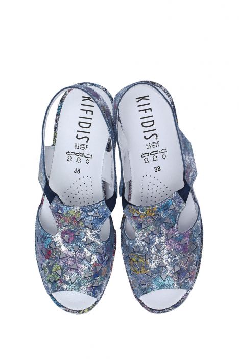 Nanda 10 Ac-Kifidis Kadın Sandalet 36-40 Blue Flox 1412