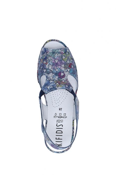 Nanda 10 Ac-Kifidis Kadın Sandalet 36-40 Blue Flox 1412