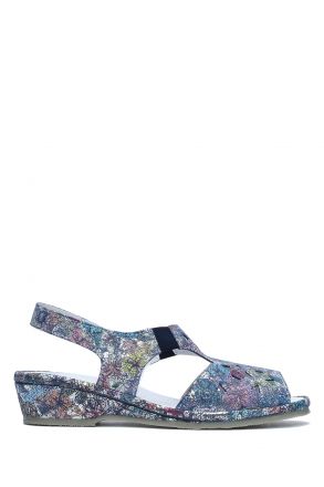 Nanda 10 Ac-Kifidis Kadın Sandalet 36-40 Blue Flox 1412