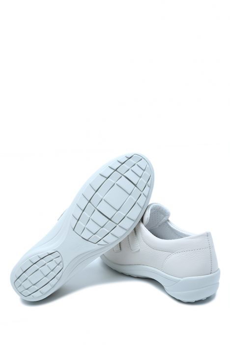Nani 54 Ac-Kifidis Kadın Anatomik Kadın Deri Ayakkabı 36-41 Krem/Cream 5086