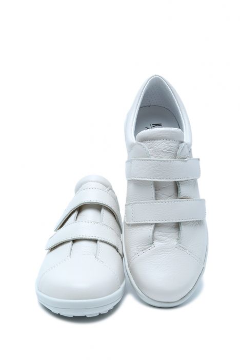 Nani 54 Ac-Kifidis Kadın Anatomik Kadın Deri Ayakkabı 36-41 Krem/Cream 5086