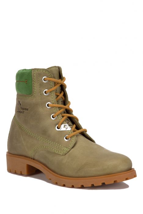 PANAMA 03 B3 Panama Jack Kadın Bot 36-41 KHAKI-YEŞİL TONU