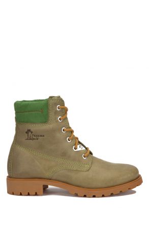 PANAMA 03 B3 Panama Jack Kadın Bot 36-41 KHAKI-YEŞİL TONU