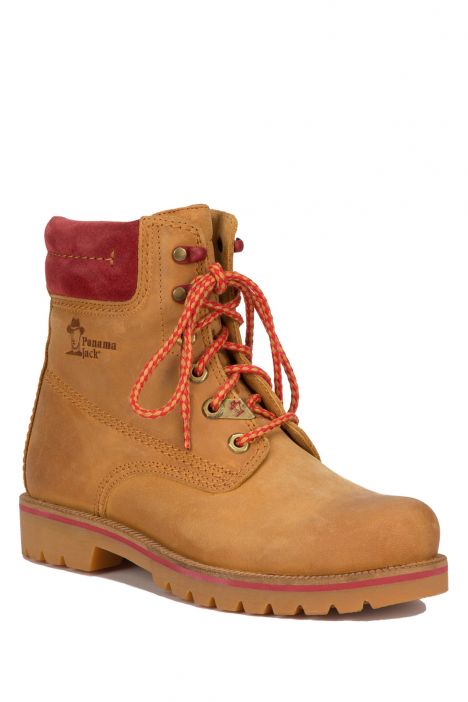PANAMA 03 Limited B1 Panama Jack Kadın Bot 36-41 CAMEL-RED