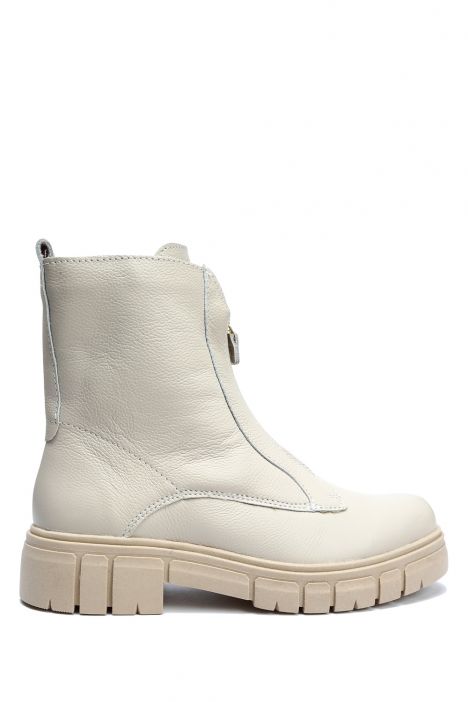 Paige 15 Ac-Kifidis Anatomik Kadın Deri Bot 36-41 Bej/Taupe 5083
