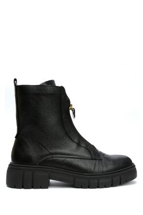 Paige 15 Ac-Kifidis Anatomik Kadın Deri Bot 36-41 Siyah/Black 5008