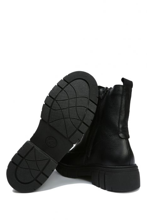 Paige 15 Ac-Kifidis Anatomik Kadın Deri Bot 36-41 Siyah/Black 5008