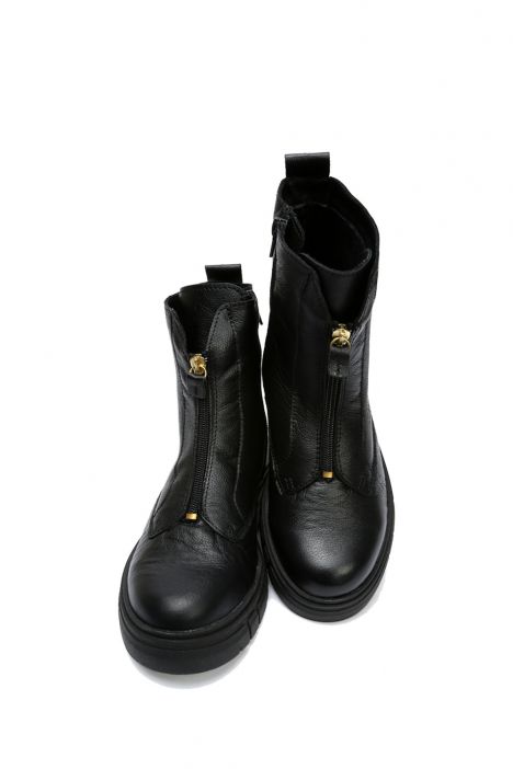 Paige 15 Ac-Kifidis Anatomik Kadın Deri Bot 36-41 Siyah/Black 5008