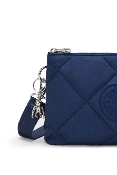 Kipling RIRI Küçük Boy Omuz Çantası 16x24x6.5 cm Airy Blue Ql