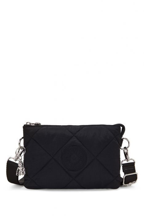 Kipling RIRI Küçük Boy Omuz Çantası 16x24x6.5 cm Cosmic Black Ql