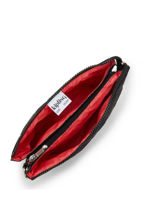 Kipling RIRI Küçük Boy Omuz Çantası 16x24x6.5 cm Cosmic Black Ql