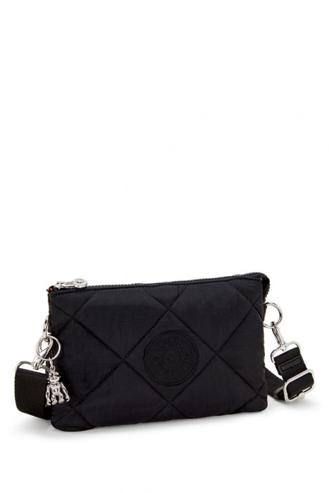 Kipling RIRI Küçük Boy Omuz Çantası 16x24x6.5 cm Cosmic Black Ql