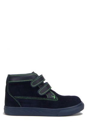 RK10 Kifidis Erkek Çocuk Ayakkabı 24-30 Lacivert Süet / Navy Blue Suede