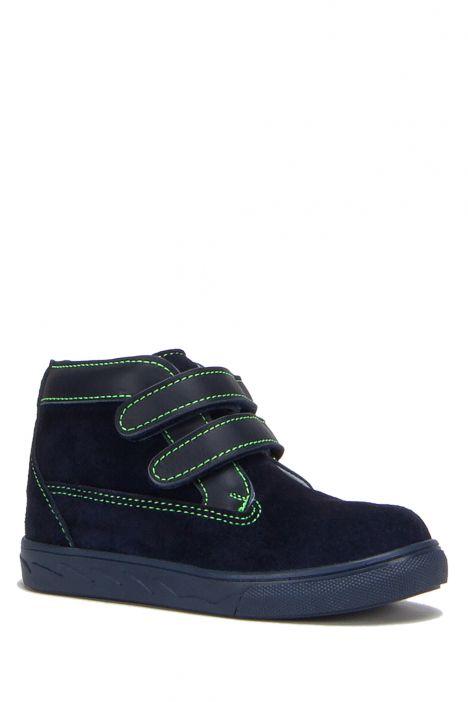 RK10 Kifidis Erkek Çocuk Ayakkabı 24-30 Lacivert Süet / Navy Blue Suede